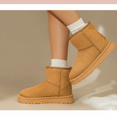 Paul Frank Women’s Winter Plush Platform Boots