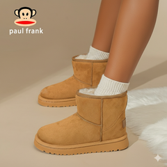 Paul Frank Women’s Winter Plush Platform Boots