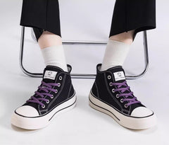 Paul Frank High-Top Canvas Sneakers – Classic Street Style